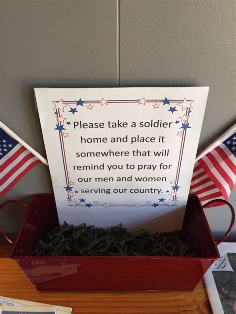 Take A Soldier Home To Pray Printable